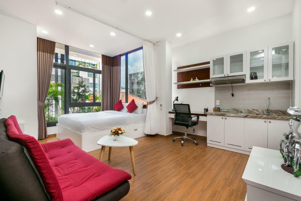 The Garden Building Aparthotel Bandar Ho Chi Minh Luaran gambar